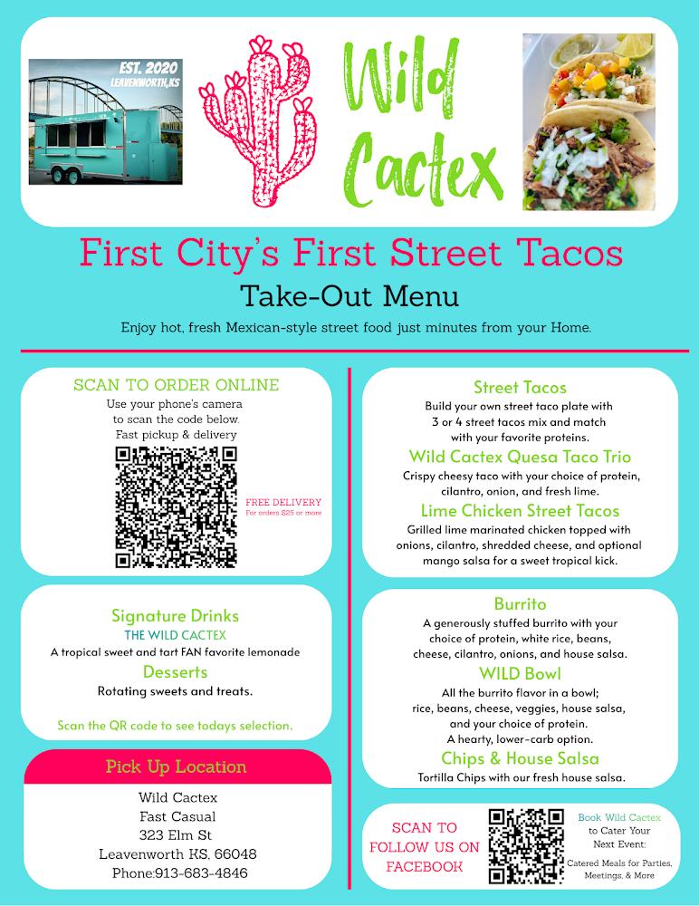 Wild Cactex Menu image 1
